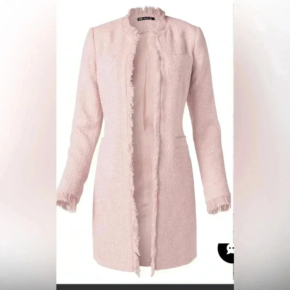 Pink Tweed Jacket - Picture 2 of 14